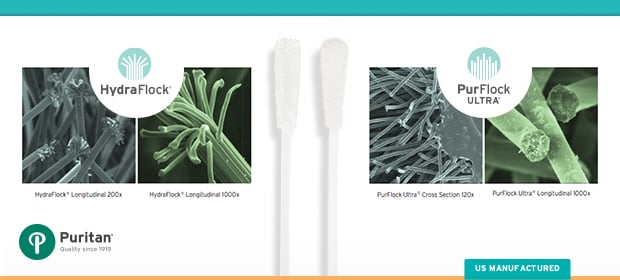 Puritan Flocked Swabs: HydraFlock® vs. PurFlock Ultra® - What's the Difference?