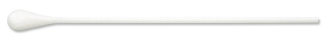Oversized Rayon swab with polystyrene handle